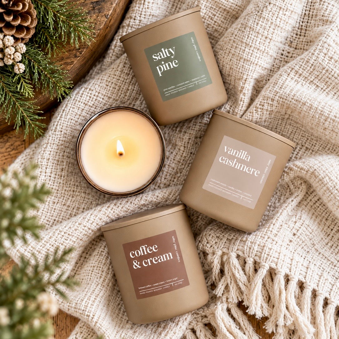 The Matte Collection Beeswax Candles