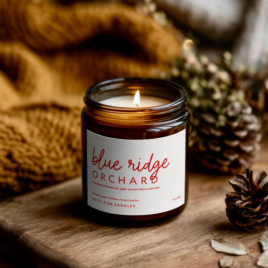 Blue Ridge Orchard Beeswax Candle