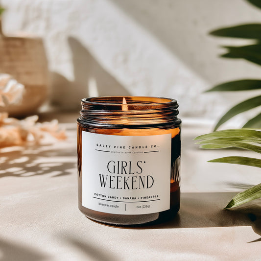 Girls' Weekend Beeswax Candle
