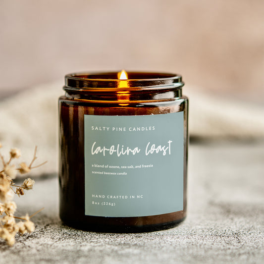Carolina Coast Beeswax Candle