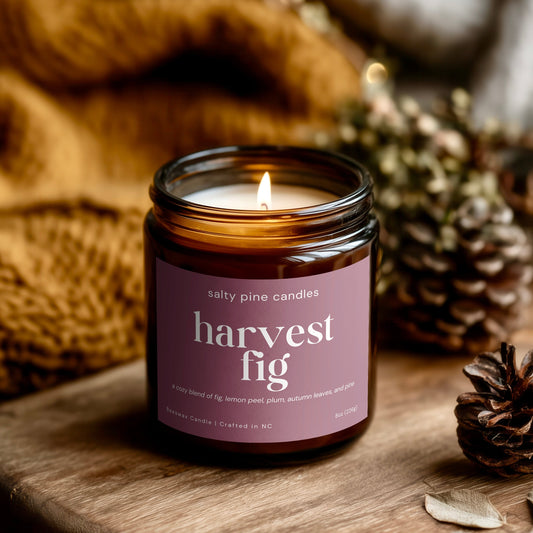 Harvest Fig Beeswax Candle