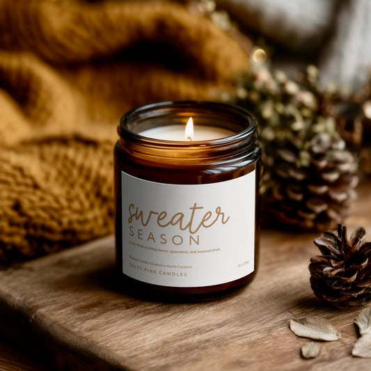 Sweater Season Beeswax Candle